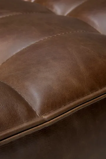 N701 footstool 70x70 cm - Leather Chestnut - Ethnicraft