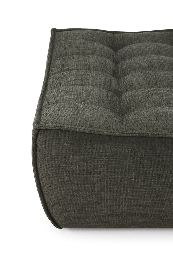 N701 footstool 70x70 cm, Moss Eco fabric Ethnicraft