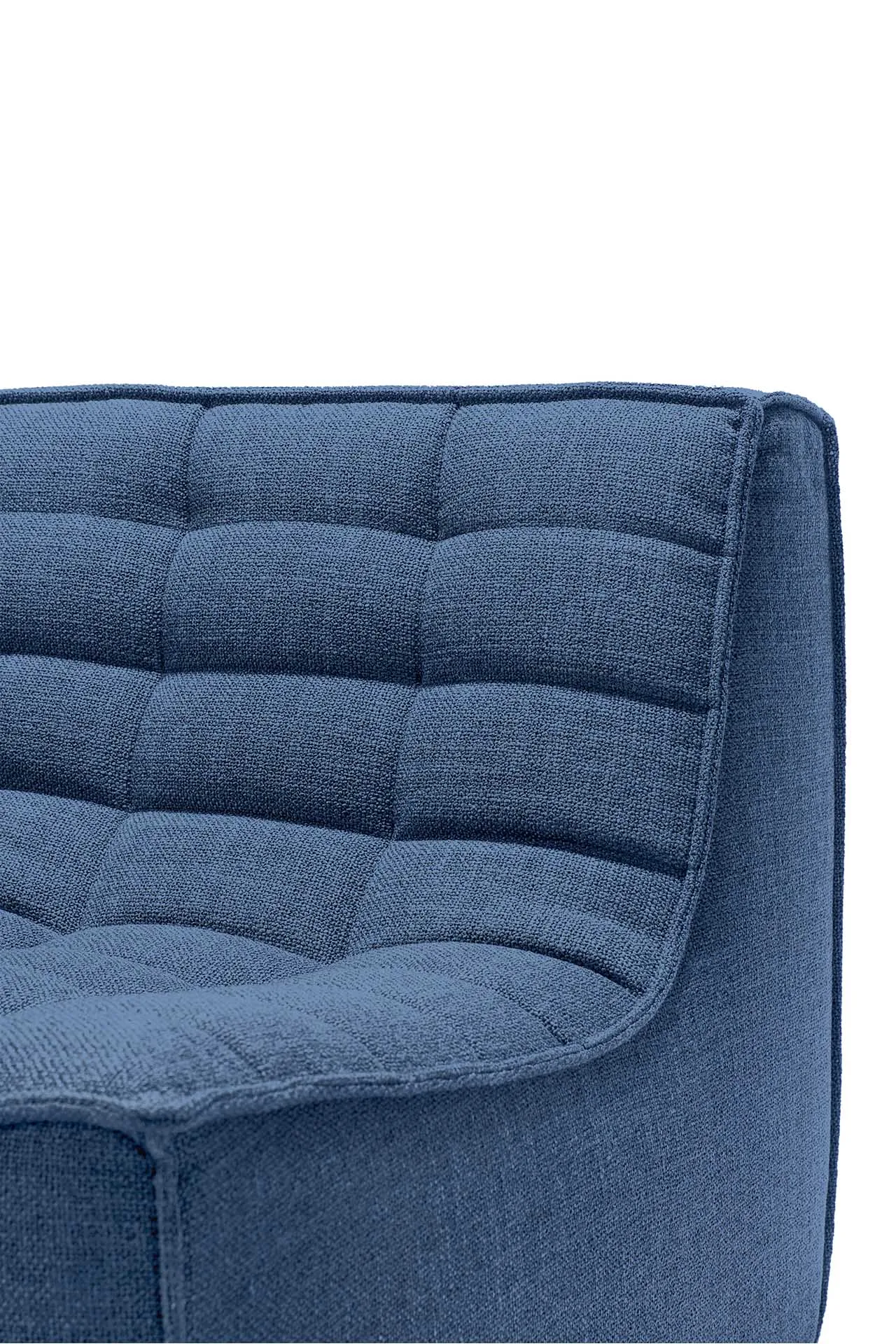 N701 sofa 2-seater, Fabric blue Ethnicraft