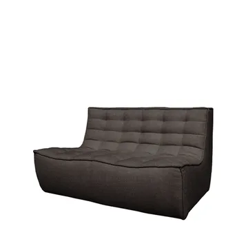 N701 sofa 2-seater - Fabric dark grey - Ethnicraft
