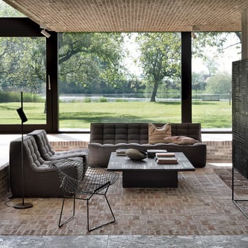 N701 sofa 2-seater - Fabric dark grey - Ethnicraft