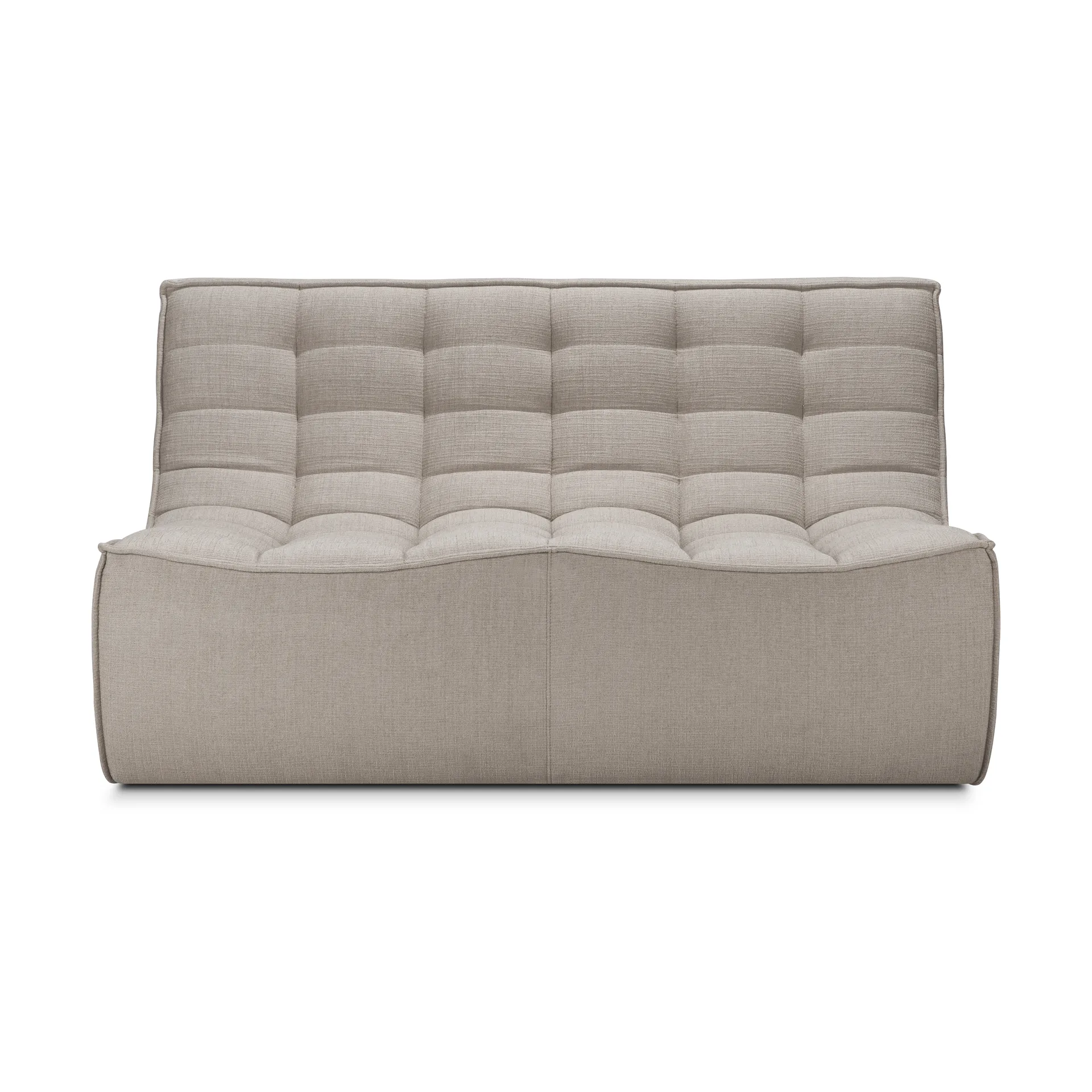 N701 sofa 2-seater, Fabric Ecru beige Ethnicraft