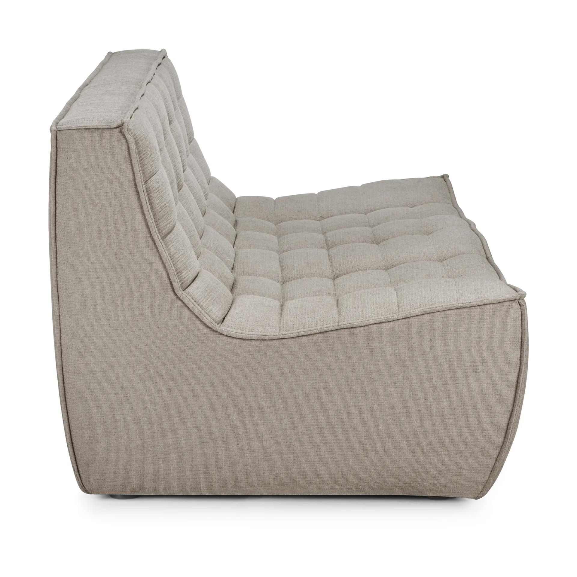 N701 sofa 2-seater, Fabric Ecru beige Ethnicraft