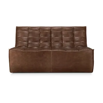 N701 sofa 2-seater - Leather Chestnut - Ethnicraft