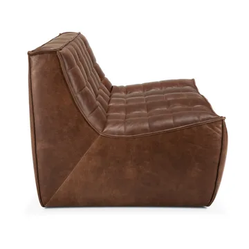 N701 sofa 2-seater - Leather Chestnut - Ethnicraft