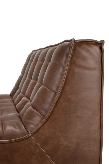 N701 sofa 2-seater - Leather Chestnut - Ethnicraft