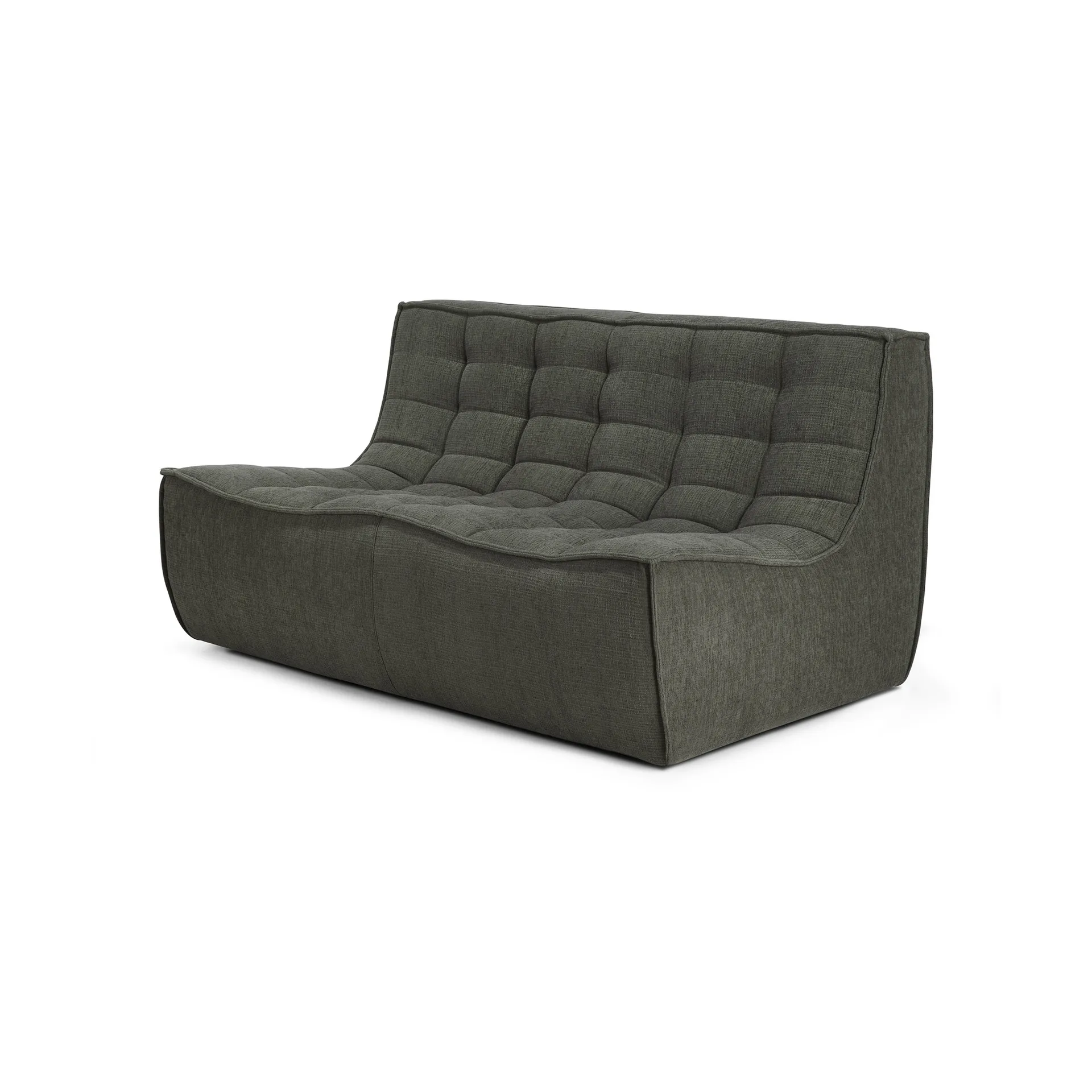 N701 sofa 2-seater, Moss Eco fabric Ethnicraft
