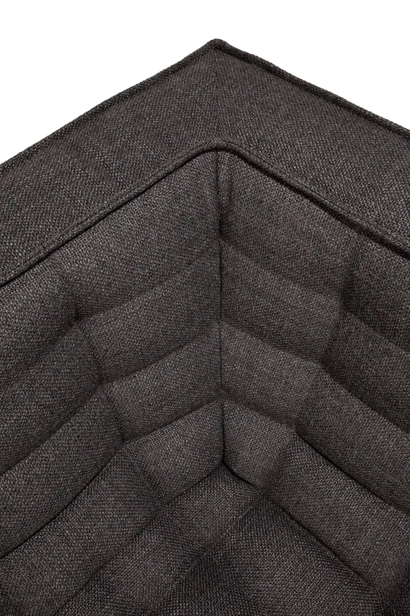 N701 sofa 3 seater sofa, Dark grey, with armrests Ethnicraft