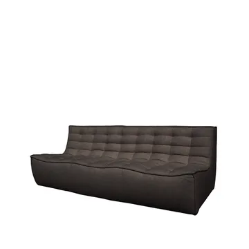 N701 sofa 3 seater sofa - Fabric dark grey - Ethnicraft