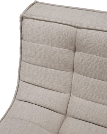 N701 sofa 3 seater sofa - Fabric Ecru beige - Ethnicraft