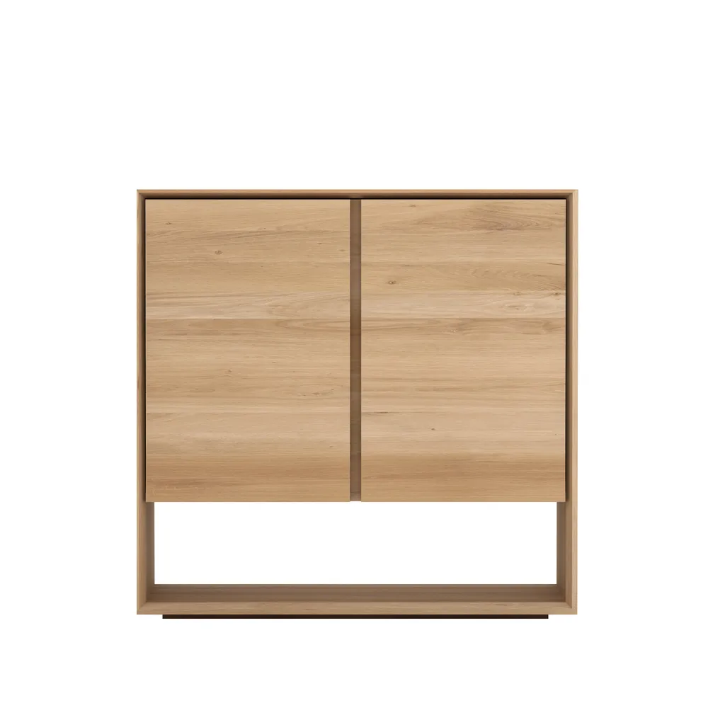 Nordic sideboard, Oiled oak 2 doors Ethnicraft