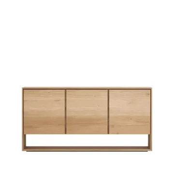 Nordic sideboard - Wax oiled oak 3 doors - Ethnicraft