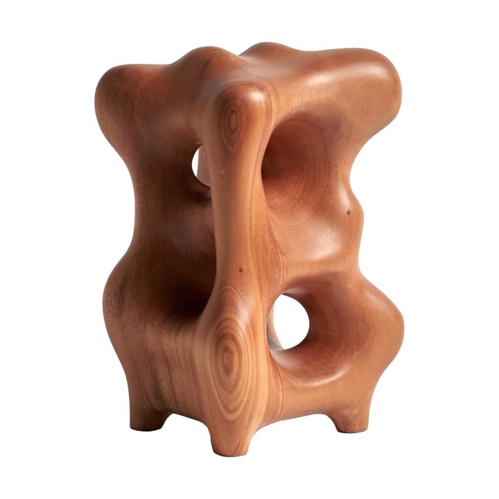 Organic sculpture 22 cm - Varnished mahogany - Ethnicraft