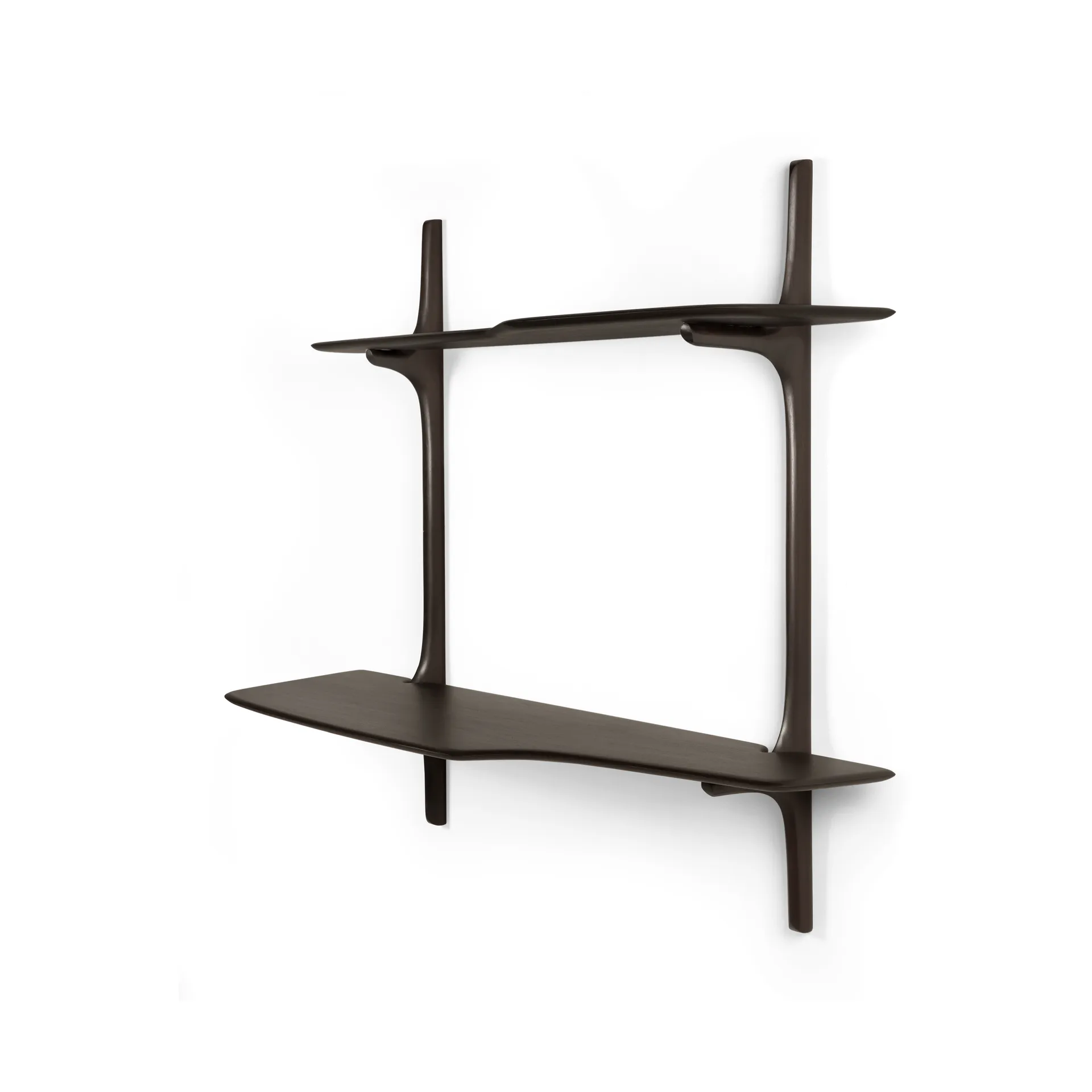 Organic sculpture 22 cm, Varnished mahogany Ethnicraft