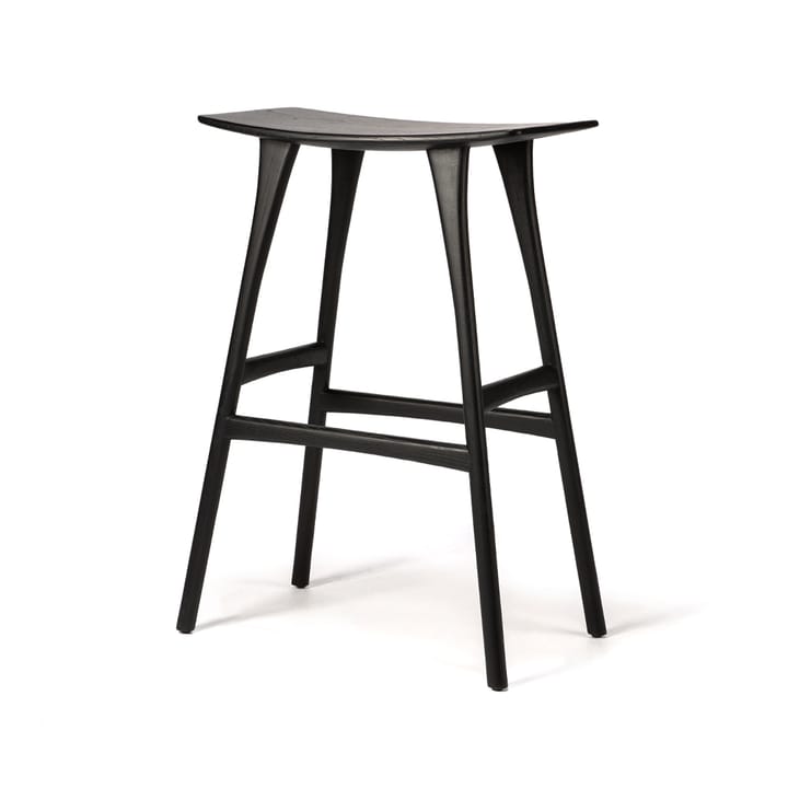 Osso bar stool 80x57 cm - Black - Ethnicraft