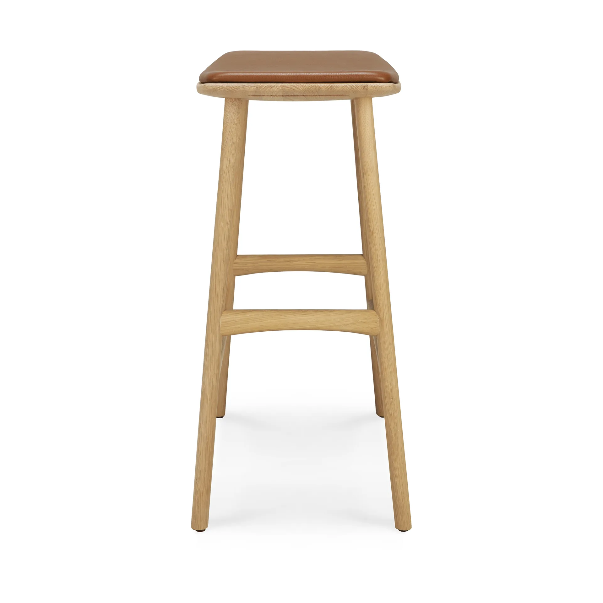 Osso Counter high stool 67 cm, Lacquered oak Ethnicraft