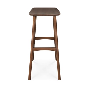 Osso Counter high stool 67 cm - Lacquered teak brown - Ethnicraft