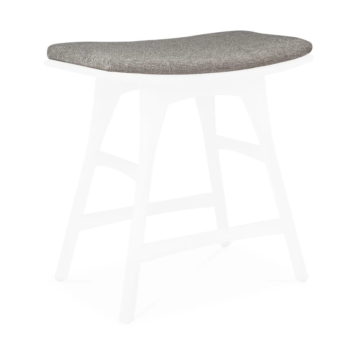 Ethnicraft Osso outdoor seat cushion Mocha 50 cm | Scandinavian Design | Grey