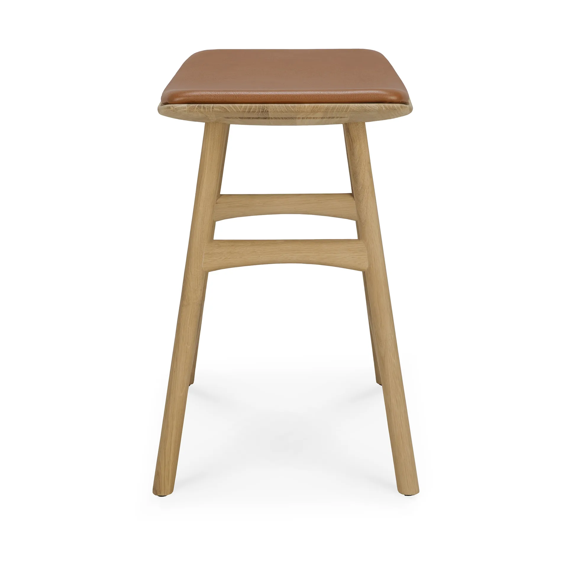 Osso stool 48x50 cm, Lacquered oak Ethnicraft
