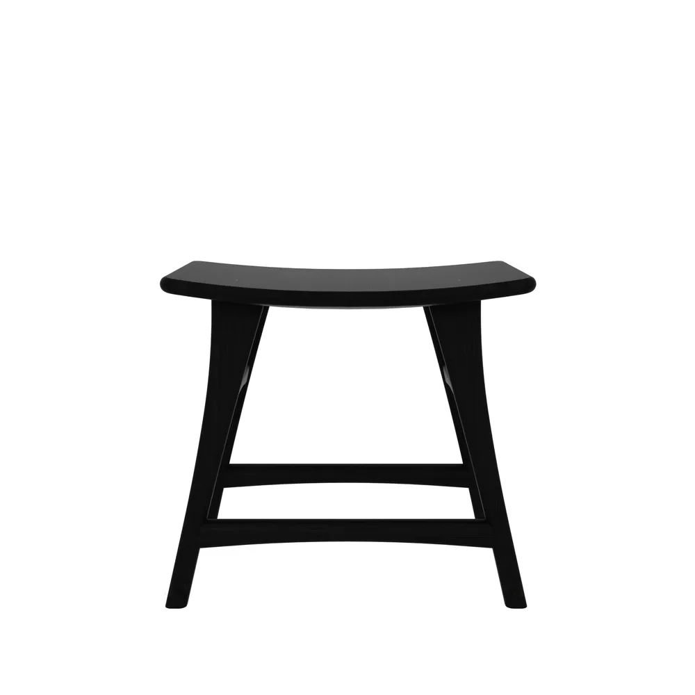 Osso stool 48x50 cm, Oak black Ethnicraft