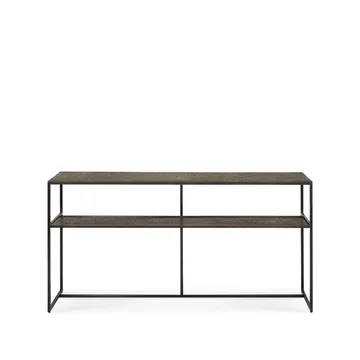 Pentagon console table 75x150 cm - Whisky-Black metal - Ethnicraft