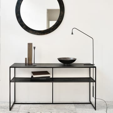 Pentagon console table 75x150 cm - Whisky-Black metal - Ethnicraft