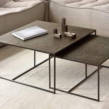 Pentagon nesting table set, 2 pieces - Whisky - Ethnicraft