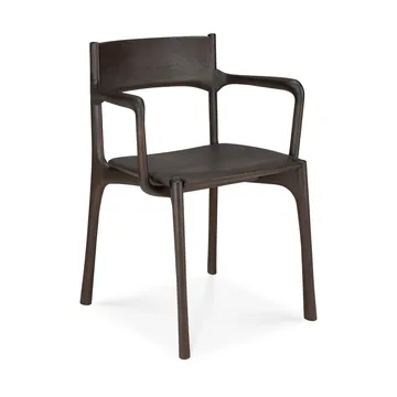 PI armchair - Dark brown teak - Ethnicraft