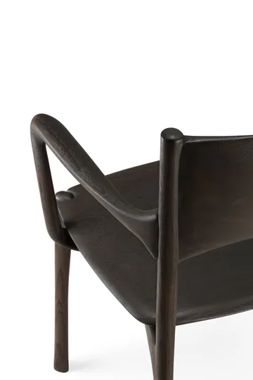 PI armchair - Dark brown teak - Ethnicraft