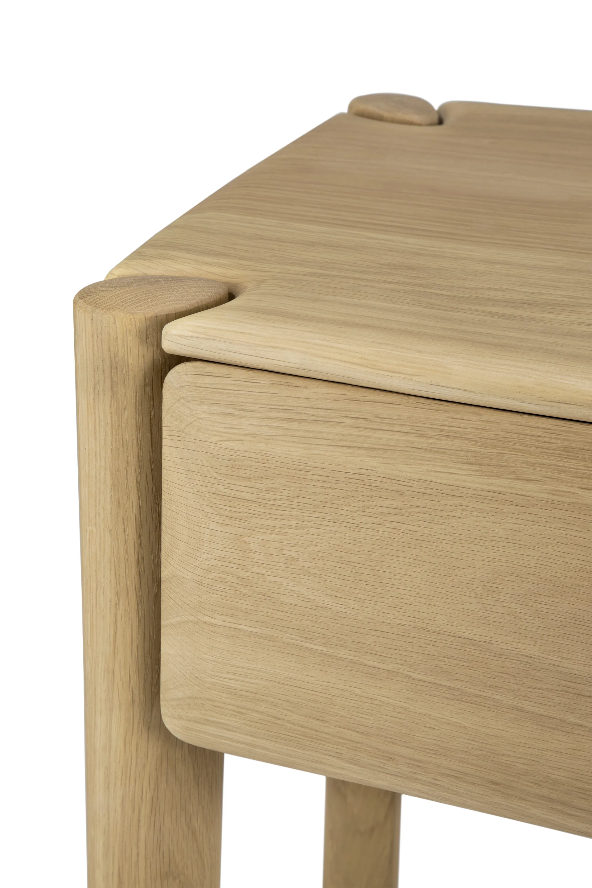 PI bedside table, Oak, 60x53 cm Ethnicraft