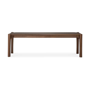 PI bench 146x35 cm - Lacquered teak brown - Ethnicraft