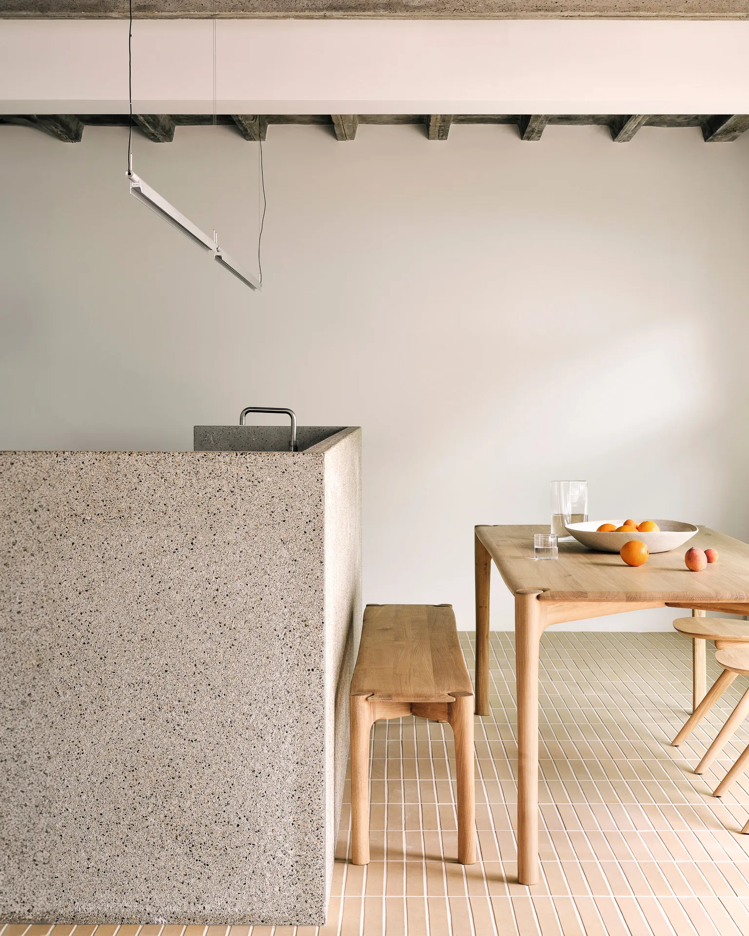 PI bench 166x35 cm, Oak Ethnicraft