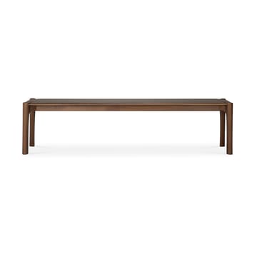 PI bench 186x35 cm - Lacquered teak brown - Ethnicraft