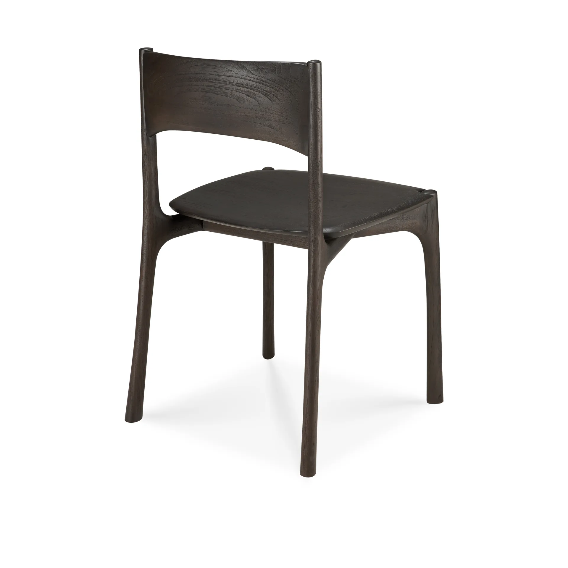 PI chair, Dark brown teak Ethnicraft