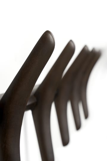 PI clothes hanger 70m - Dark brown stained mahogany - Ethnicraft