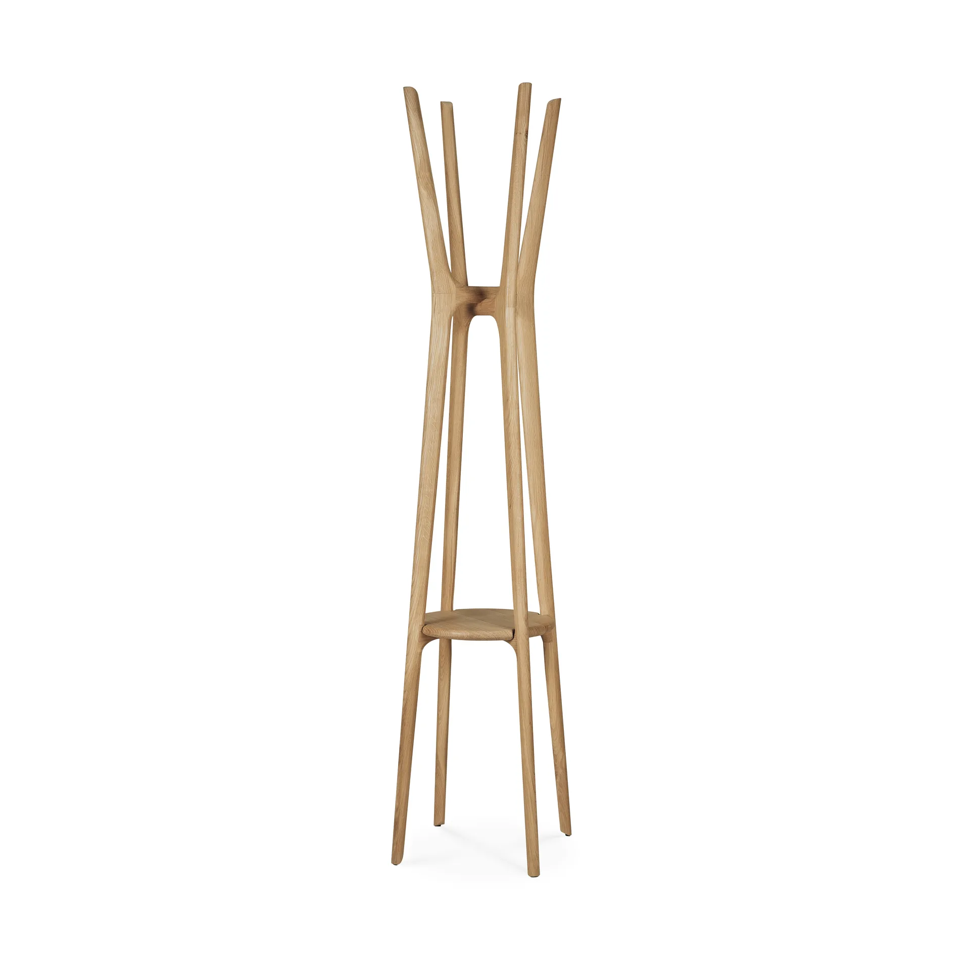 PI coat rack, Oak, 184 cm Ethnicraft