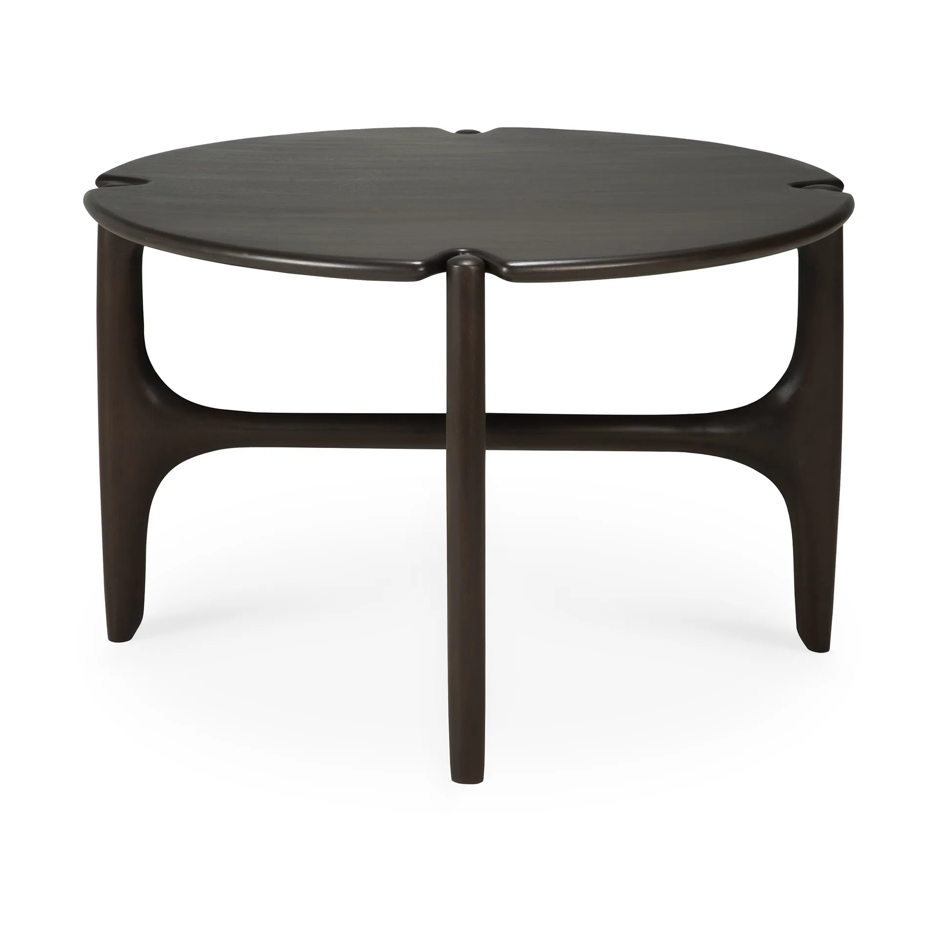 PI Coffee table Ø65 cm, Lacquered mahogany Ethnicraft