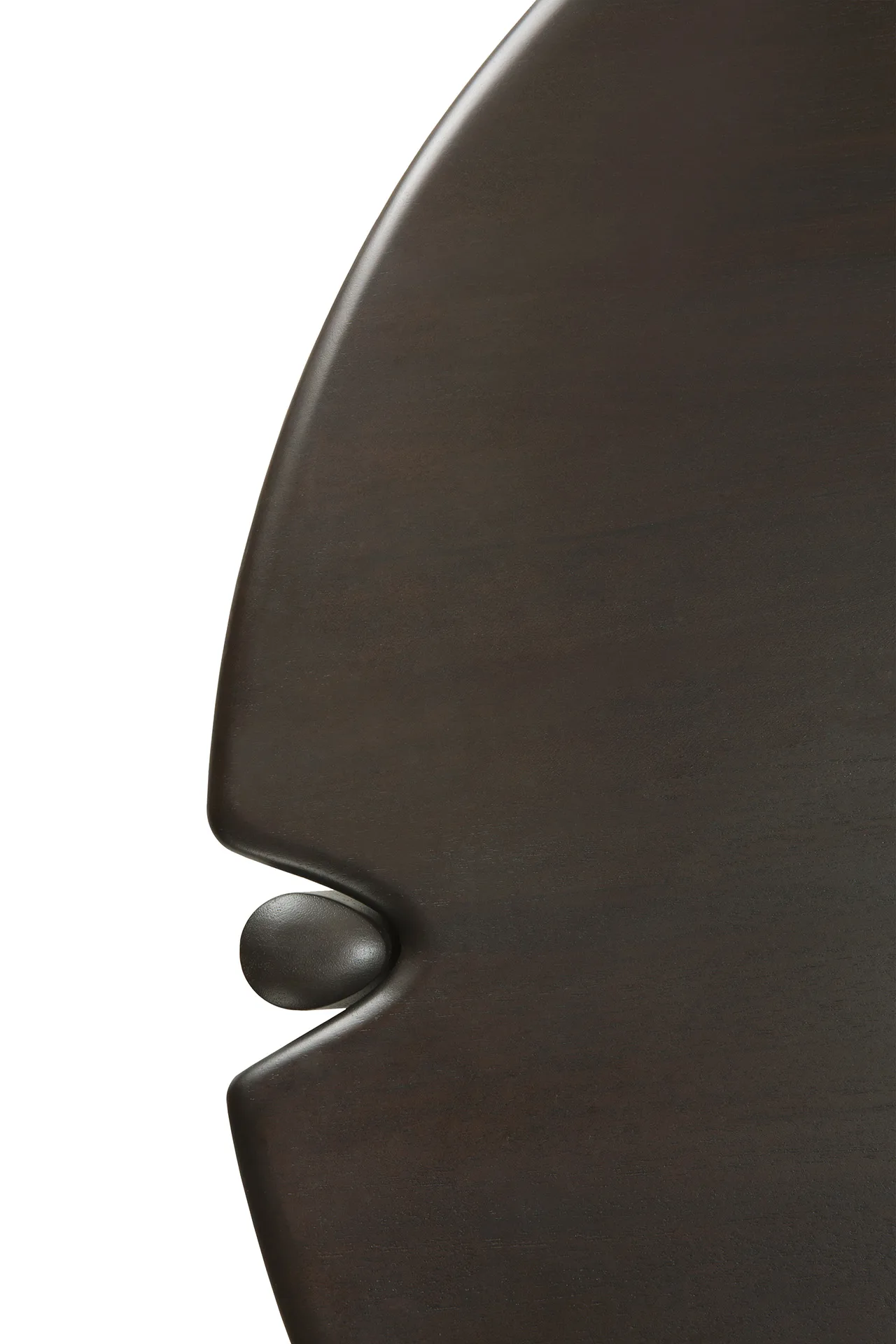 PI Coffee table Ø65 cm, Lacquered mahogany Ethnicraft