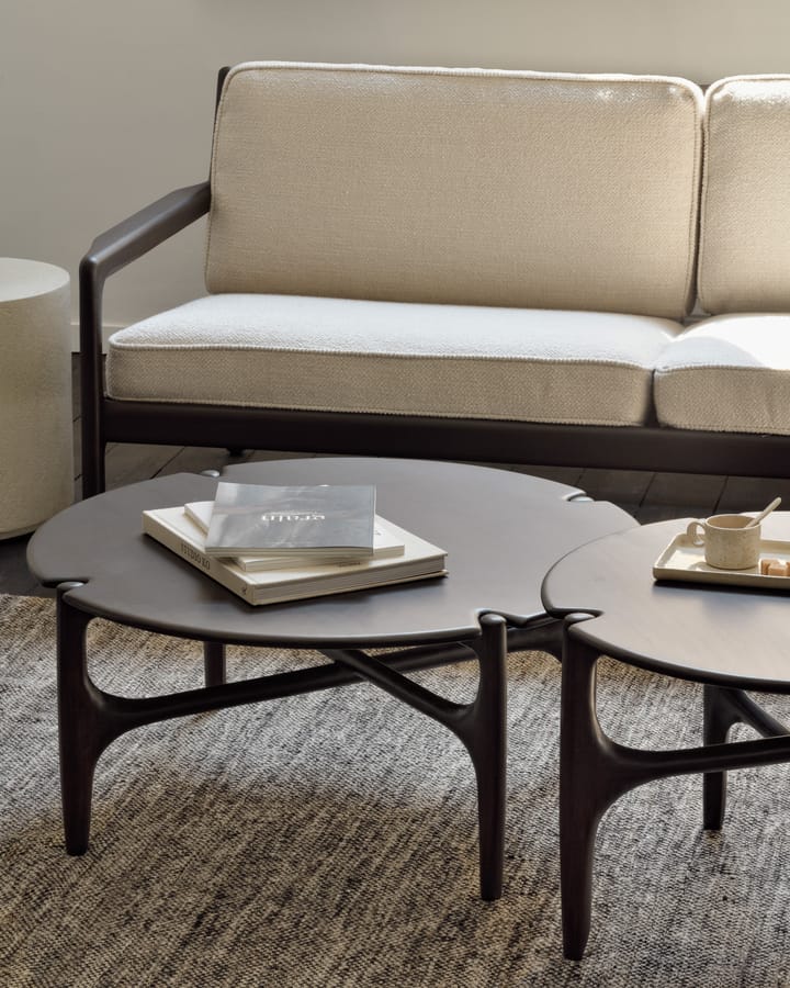 PI Coffee table Ø65 cm, Lacquered mahogany Ethnicraft