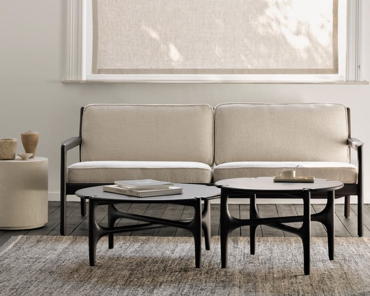 PI Coffee table Ø65 cm, Lacquered mahogany Ethnicraft