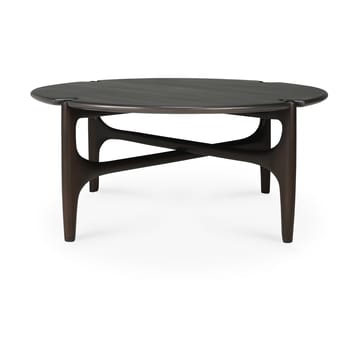 PI Coffee table Ø80 cm - Lacquered mahogany - Ethnicraft