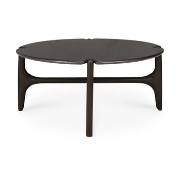 PI Coffee table Ø80 cm - Lacquered mahogany - Ethnicraft