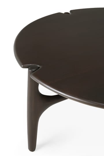 PI Coffee table Ø80 cm - Lacquered mahogany - Ethnicraft
