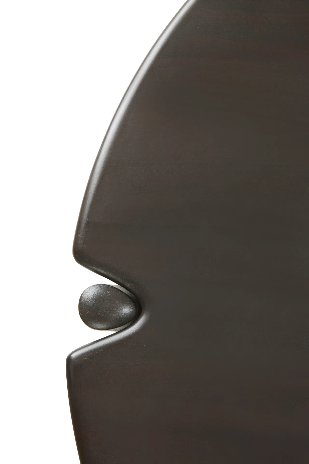 PI Coffee table Ø80 cm, Lacquered mahogany Ethnicraft