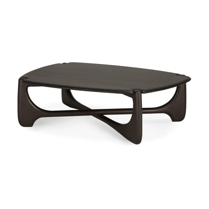 PI coffee table - Dark brown mahogany, 134x97 cm - Ethnicraft