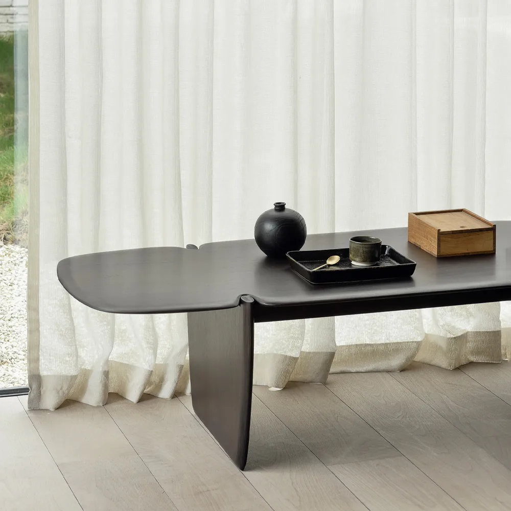 PI coffee table, Mahogany dark brown Ethnicraft