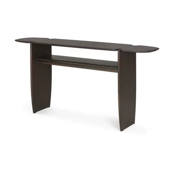 PI console table - Dark brown mahogany, 160x40 cm - Ethnicraft