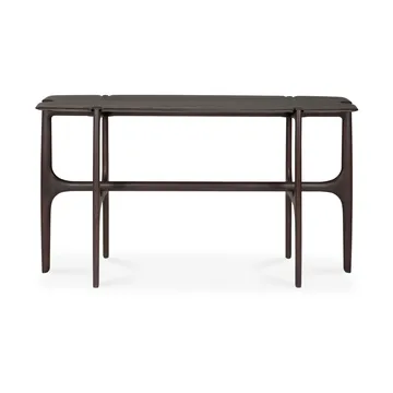 PI console table - Teak dark brown, 140x42 cm - Ethnicraft