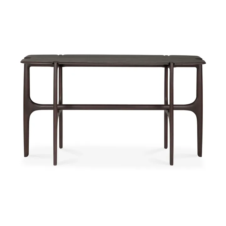PI console table - Teak dark brown, 140x42 cm - Ethnicraft