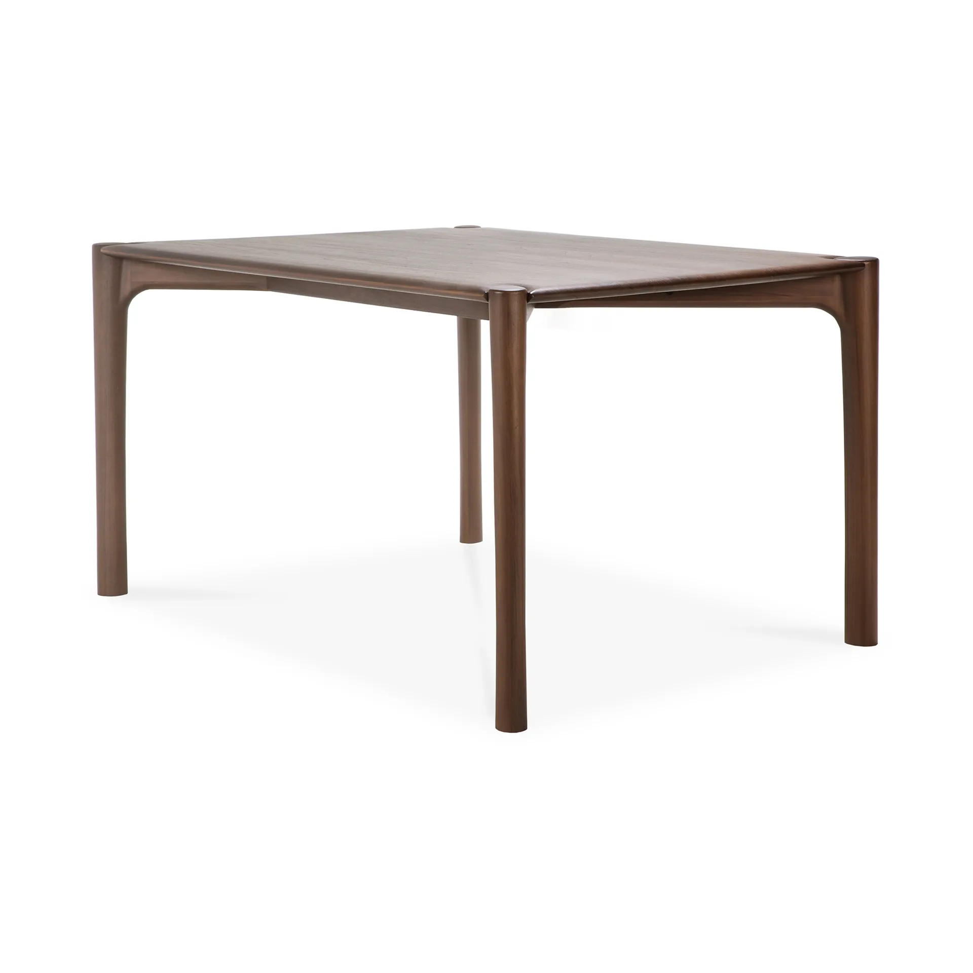 PI Dining table 140x80 cm, Lacquered teak brown Ethnicraft